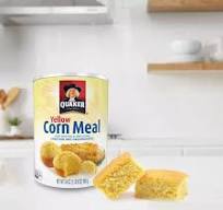Quaker Yellow Enriched and Degerminated Corn Meal Canister, 24 oz