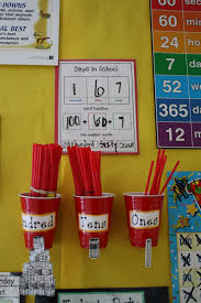 I Like This Hundreds Tens Ones Straws At The Calendar Calendar Math Kindergarten Calendar Math Math Meeting