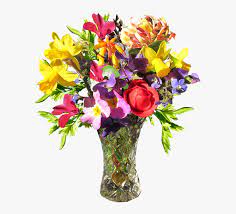 Simply place the vase in the ground. Transparent Free Clipart Flower Arrangements Flower With Vase Png Png Download Transparent Png Image Pngitem