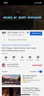 Nle Choppa On Twitter 7 Million In 3 Days Yall Going Retarded Much Love Nle I made a nle choppa type of beat. nle choppa on twitter 7 million in 3