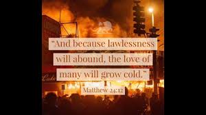Provided to uaclips by the orchard enterprises lawlessness will abound · our place of worship is silence with. Because Iniquity Shall Abound The Love Of Many Shall Wax Cold Youtube