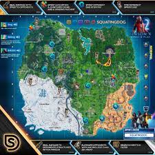 Fortnite Season X 10 Week 2 Spray Pray Cheat Sheet Challenge Locations Guide Fortnite Insider