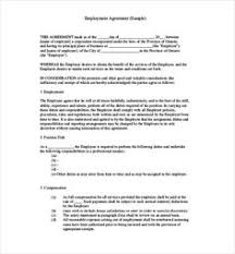 Sample Nanny Contract Template , 23+ Simple Contract Template and ...