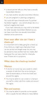 How long before the discharge (clear) from chlamydia will go away? Chlamydia Looking After Your Sexual Health Pdf Free Download