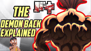 Baki Yujiro Hanma S Demon Back Explained Youtube Mix & match this shirt with other items to create an avatar that is unique to you! baki yujiro hanma s demon back explained