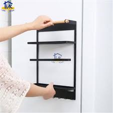Say that 3 times fast. China Brk0005bk Refrigerator Magnetic Spice Rack Paper Holder Multi Purpose Storage Shelf China Magnetic Rack And Kitchen Magnetic Rack Price