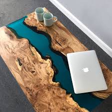 Pin On Resin Wood Table