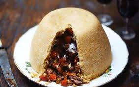 Мясной пудинг из печени и говяжьей грудки - рецепт с фото