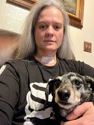 My handsome son and I after treatment today. So far, so good! A little  tired and a slight headache that I think is from not having my 2 cups of  coffee this