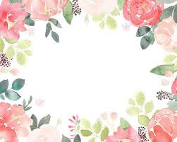 Peony Clipart Floral Frames Coral Peonies Clip Art Etsy Flower Frame Wedding Graphics Coral Peonies