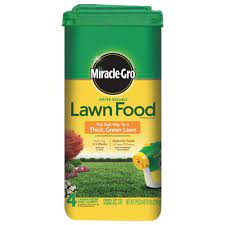 Maybe you would like to learn more about one of these? Miracle Gro 5 Lb 4 000 Sq Ft Water Soluble Lawn Fertilizer 1001832 The Home Depot
