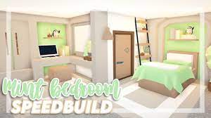 The total cost for this b. Mint Bedroom Speedbuild Adopt Me Speedbuild Adopt Me Youtube Mint Bedroom Adopt Me Room Adopt Me Bedroom