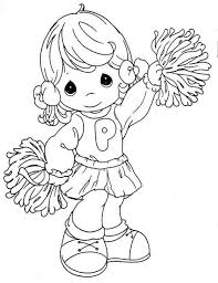 Pom Pom Precious Moments Coloring Pages Coloring Pages Angel Coloring Pages