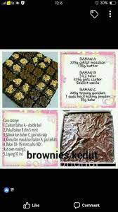 Chocolate brownies kedut resepi oleh: Brownies Kedut Savory Dessert Cake Recepies Cake Recipes