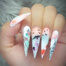 Darien Edmonton Canada On Instagram Art Is A Way To Express Yourself As A Nails Artist Every Set Of Nails Carry A Par Dream Nails Nails Trendy Nails