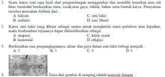 Kisi Kisi Soal Dan Kunci Jawaban Pas Seni Budaya Smp Kelas 9 Semester Ganjil Didno76 Com