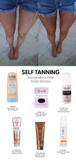 Self Tanning Before And After Emily Gemma Tan Before And After Tanning Wet Skin Moisturizer
