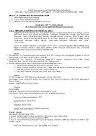Merumuskan hasil musrenbang dalam bentuk berita acara dan kelengkapannya; Doc Buku Musrenbang 2 Hade Husni Academia Edu
