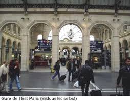 Initially known as the embarcadère de strasbourg (the strasbourg pier), the station had only one line serving the alsatian city. Gare De L Est Paris Reisefuhrer Tgv Ice Nahverkehr 2018