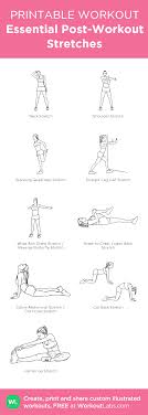 Your Post Workout Routine Needs This One Supplement Essential Post Workout Stretches My Cus Beginner Workout At Home Workout For Beginners Printable Workouts