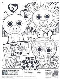 Dotty has lots of spots can you help give this leopard some color penguin coloring pages unicorn coloring pages beanie boo party . 20 Free Printable Beanie Boo Coloring Pages Everfreecoloring Com