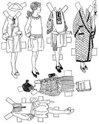 To make the paper dolls last longer, laminate before cutting. 350 Black And White Paper Dolls Ideas Paper Dolls Dolls Paper