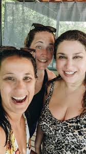 Reel repost after a fabulous day of water park shenanigans hanging with  @kathy4678 , Jay, and our fams. , All humans adult and mini, had a hot AF  splashy- blast. , Reel cred *@jennjaypal