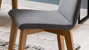 Stühle für esszimmer küche in großer auswahl bei lifestyle4living online kaufen. Polsterstuhl Ontario 1 Esszimmerstuhl Stuhl Stoff Grau Und Eiche Natur