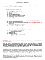 If you have lived outside of ireland or northern ireland for a cumulative period of three. Garda Vetting Id Requirements 2019 Pdf Identity Document Affidavit