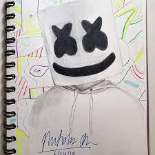 Pin By Soni Watch On Marshmello Drawing Artwork Artist Sketches Artist Art