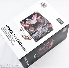 Hyper 212 led turbo is equipped with dual pwm fans with red leds, providing the best balance between airflow and static pressure to take. Cooler Master Hyper 212 Led Turbo Review Goldfries