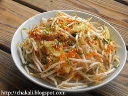 Bean Sprouts Salad Bean Sprout Salad Chinese Salad Recipes Sprout Recipes