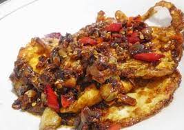 Telor ceplok pedas manis (foto : Resep Telur Ceplok Bumbu Kecap Pedas Manis Anti Gagal Resep Kakek