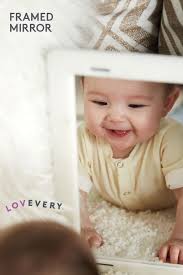 Mirror Gazing Is A Favorite Activity For Babies Your Baby Won T Recognize Himself Until He Is Between 15 And Infant Activities Infant Curriculum Sensory Play
