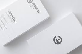 Affordable custom printed 2x3.5 business cards on matte white stock paper. Vorstellen Visitenkarten Adresse Zusammen Mit Envision Business Karten Mit Vors Minimal Business Card Minimalist Business Cards Corporate Business Card Design