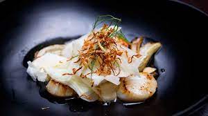 Fennel Ginger Orange And Scallops Recipe Masterchef Recipes Recipes Fennel