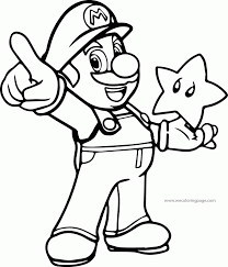 Mario has the own fans because of his unique, good, and… Toad Coloring Pages From Super Mario Coloring Home