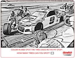 Nascar coloring page online malvorlagen fr jungen. Check Out Our Themed Hendrick Motorsports Pictures And Puzzles Hendrick Motorsports