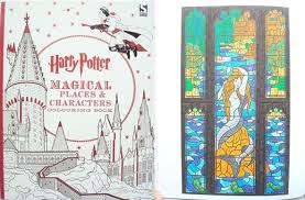 Hogwarts school harry potter coloring pages for adults. Magic Colouring In The Midst Of Madness