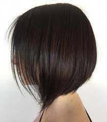Stacked Brunette Bob For Fine Hair Bobhairstylesforfinehair Haircuts For Fine Hair Bob Hairstyles For Fine Hair Bob Haircut For Fine Hair