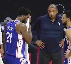 At his press conference following the hawks' game 7 win over the 76ers yesterday, collins wore a shirt featuring his dunk on embiid in game 6 (the same game in which collins drew a charge and provoked embiid into an altercation). Ryfralkxyteutm