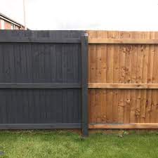 Backyard wood fence paint colors. Wonderful Photos Garden Fence Colours Thoughts Deterring Animals Is Among The Finest Purposes Of A Fence In 2021 Garden Fence Paint Backyard Fences Garden Fence Panels