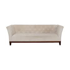 Log in or sign up for facebook to. 90 Off Macy S Macy S Lisbeth White Tufted Single Cushion Sofa Sofas