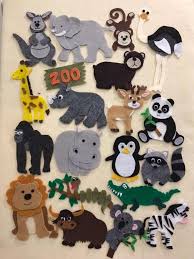 At The Zoo Animals Patterns For Use On A Felt Board Or Flannel Etsy In 2021 Felt Toys Felting Projects Zoo Animals Preschool