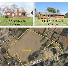 Two Adjoining Properties With 2 Brick Homes 8 6 Acres And 1 6 Acres 2464 E Nc Hwy 10 Conover Nc 2420 E Nc Hwy 10 Conover Nc 2861 Sell Property Property Acre