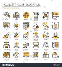 Education Thin Line And Pixel Perfect Icons Ad Sponsored Line Thin Education Icons Digital Marketing Education Icon Icon