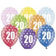 Feestartikelen Verjaardag 20 Jaar Feestartikelen 20ste Verjaardag Verjaardag