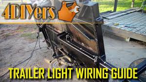 Lowboy trailers are specialized flatbed trailers with decks that are extremely low to the ground to facilitate hauling loads that would be too tall to legally transport on a standard flatbed. How To Wire Trailer Lights Made Easy Youtube