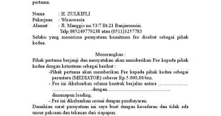 Isi surat janjian harus saling. Contoh Surat Perjanjian Kerjasama Bagi Hasil Assalam Print