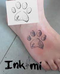 You can get multiple paws, but the single paw is usually a better option since it can fit on more spots of your body. 30 Best Dog Paw Tattoo Meanings And Designs Saved Tattoo